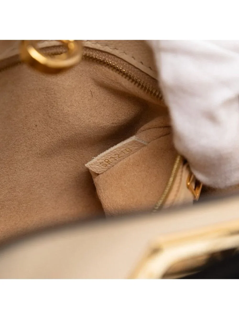 Louis Vuitton Monogram on My Side MM 2-Way Shoulder Bag Rouge Rabbit Brown